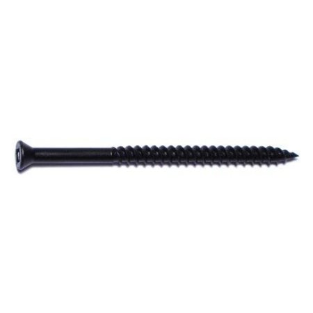 Buildright Drywall Screw, #6 x 2-1/4 in, Steel, Trim Head Square Drive, 181 PK 08841